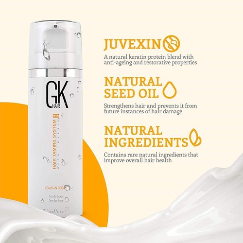 GK Hair Moisturizing shampoo and conditioner Set with serum and leave in cream - Picture 6 of 12