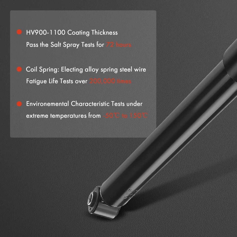 Par 2 Amortiguadores Traseros Izquierdos y Derechos para Mercedes-Benz W203 C240 C230 C320 Tracción trasera Foto 4 de 4