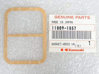 Kawasaki NOS NEW 11009-1857 Reed Valve Gasket ZG ZL ZR ZX ZG1200