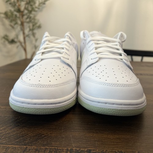 New Nike Dunk Low Retro White Honeydew Green DV0831-105 Men's Size 13 Shoes - Picture 5 of 8