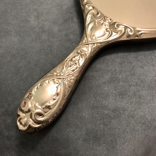 BENITO FANI 665 FI 925 Silver Toilet Mirror Mid 20th Century - Picture 12 of 16