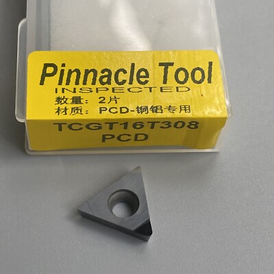 2pcs TCGT16T308 PCD polycrystalline diamond PCD TCMT 32.52 PCD Turning insertion