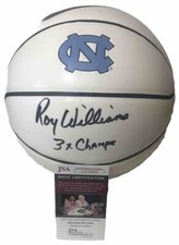 ROY WILLIAMS SIGNED NIKE NORTH CAROLINA TAR HEELS LOGO BASKETBALL UNC JSA !