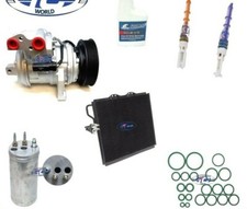 Ac Compressor And Condenser Kit Fits Jeep Tj Wrangler 00-06 L6 4.0l Oem 77379 Ac Compressor And Condenser Kit Fits Jeep Tj Wrangler 00-06 L6 4.0l Oem 77379