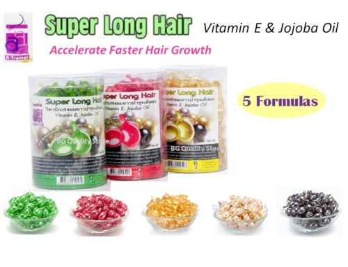 Capelli super lunghi trattamento capsule vitamina E crescita più lunga e veloce 50 o 150 tappi - Foto 1 di 18