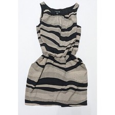 Forever 21 Sleeveless Dress With Tie and Cinched Waist and Side Pockets Size S