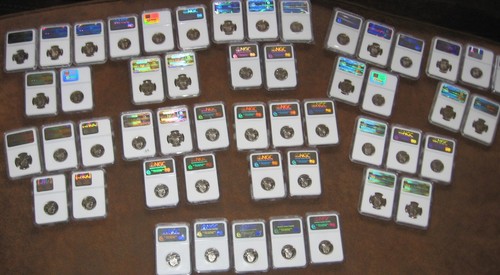 1999 - 2008 S Proof 50 coins State Quarter Set NGC Grade PF 70 UCAM Lot Delaware - Picture 15 of 17