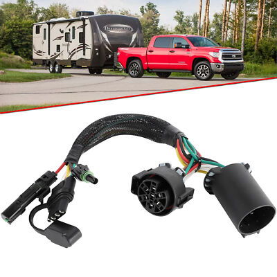 #ad Trailer Tailgate Light Bar Wire Harness 7 Way to 4 Pin For Toyota Tundra Tacoma $25.99