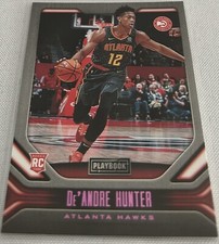 2019-20 Chronicles Playbook Basketball De'Andre Hunter Atlanta Hawks Pink Rookie