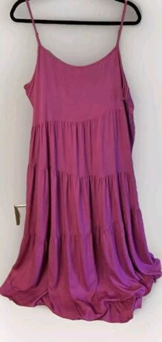 Sundress AGTCARE Hot Pink Strappy Cruise Womens Size XXL