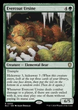 Evercoat Ursine 0030 Non Foil Rare Bloomburrow Commander MTG NM