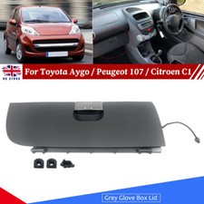 RHD Glove Box Lid Cover in Grey For 2005-2014 Toyota Aygo Citroen C1 Peugeot 107