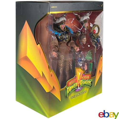 Super 7 Ultimates Mighty Morphin Power Rangers Wave 3 Rita Repulsa Neu Open Box - Bild 4 von 21