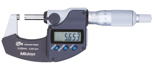 Mitutoyo Digimatic Micrometer MDC-25MX 293-230-30 Spc Output Range: 0~25mm New
