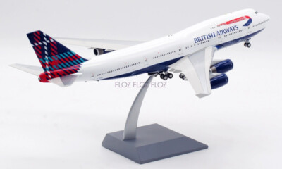 航空機・ヘリコプター ARD1:200 BritishAirways B747-400 G-CIVB British Airways Boeing 747-400 (G-CIVP) takeoff from LHR