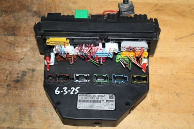 #ad 2008 2009 MERCEDES C300 FRONT SAM FUSE RELAY BOX MODULE A 204 545 46 01 OEM $260.00