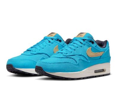Nike Air Max 1 Premium ‘Baltic Blue Corduroy’ Size 10.5 Size 10.5 - Nike Air Max 1 Premium Baltic Blue Corduroy | eBay main image 4