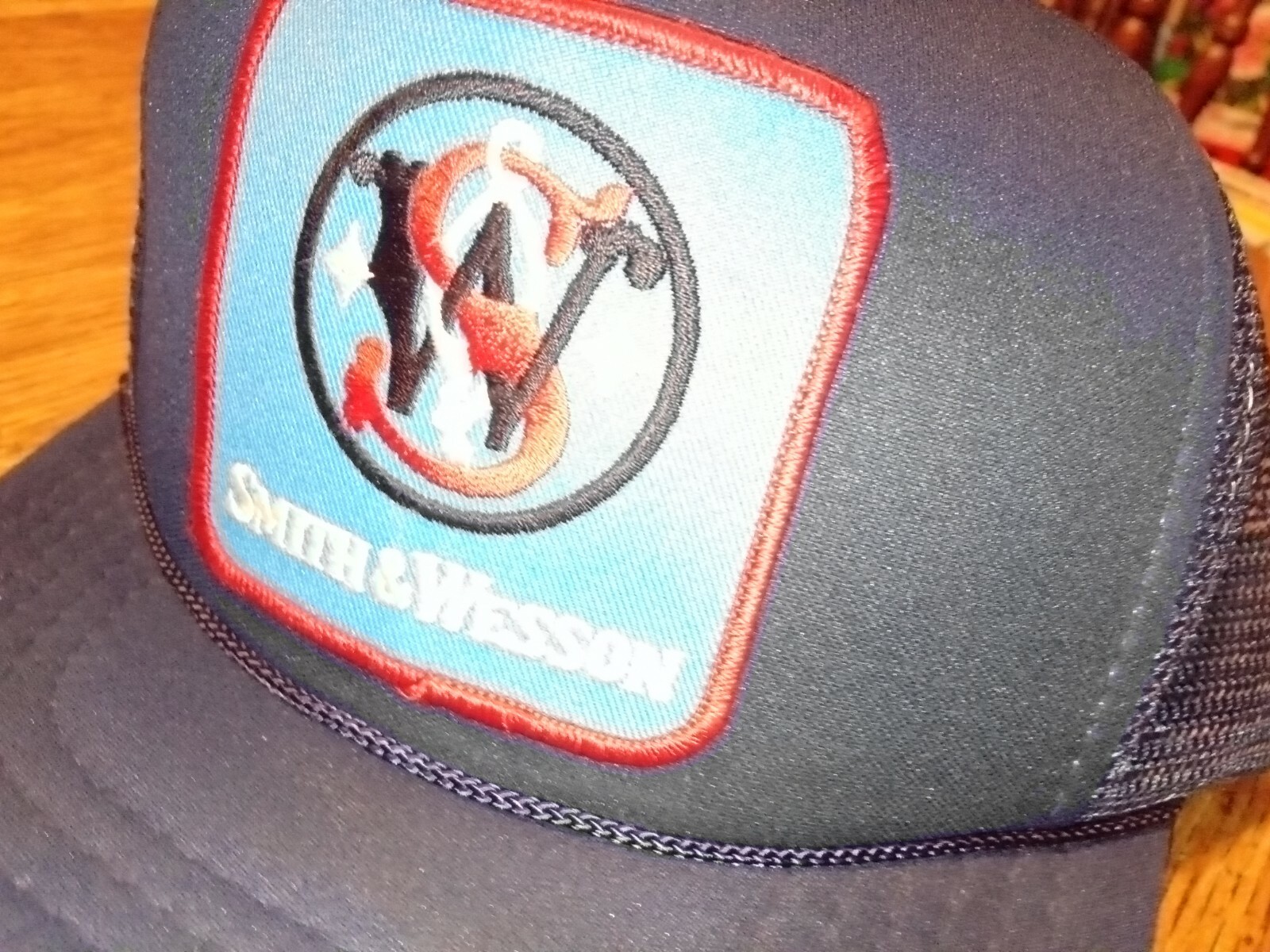 smith and wesson trucker hat