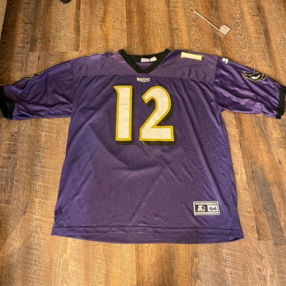 Ravens TESTAVERDE ユニフォーム size48 STARTER製 Vintage Baltimore Ravens Vinny Testaverde Original QB