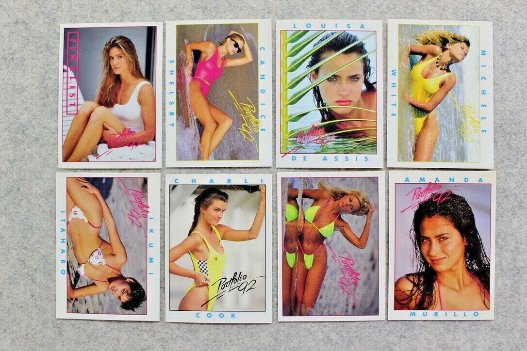 the complete swimsuit　portfolio PORTFOLIO '92 SWIMSUIT MODEL Complete Card Set 50 from 1992
