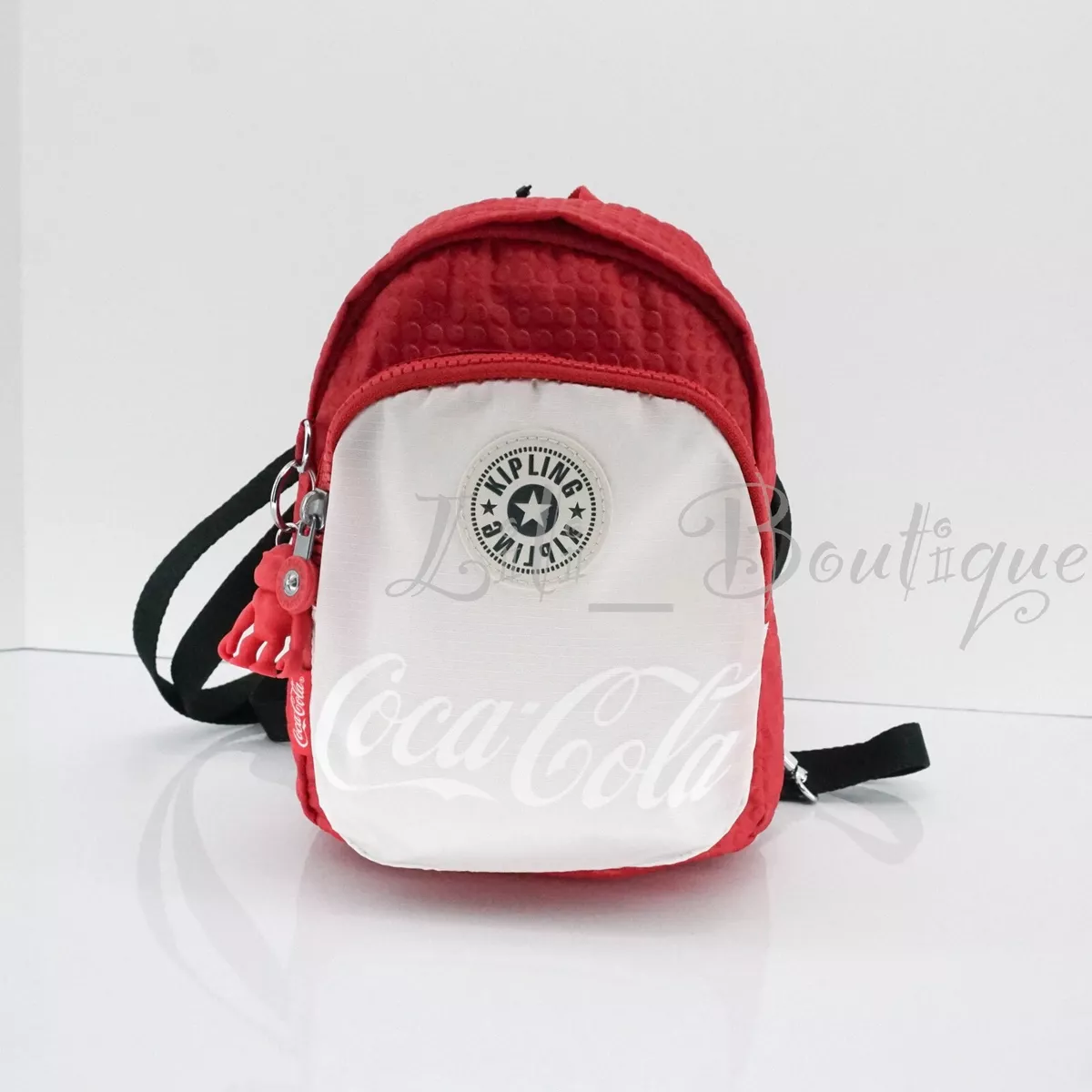 moordenaar Ver weg single NWT Kipling KI6409 Coca-Cola Delia Compact Mini Convertible Backpack Wild  Red | eBay