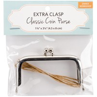 Extra Clasp For Classic Coin Purse-silver 1.75x3.125 Zw0109 on sale Extra Clasp For Classic Coin Purse-silver 1.75x3.125 Zw0109 on sale