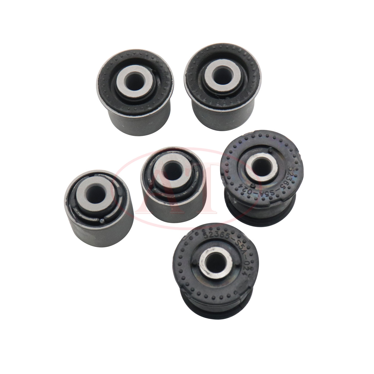 Rear Lower Knuckle Bushing 6Pcs Fits Honda Civic 01-05 CRV 02-06 Element 03-06