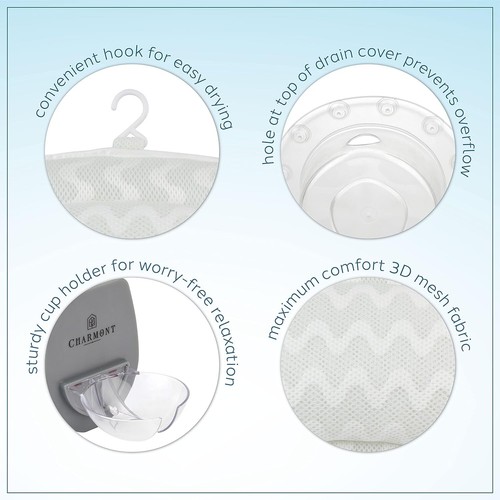 Charmont Luxury Bath Pillow Set - Picture 5 of 5