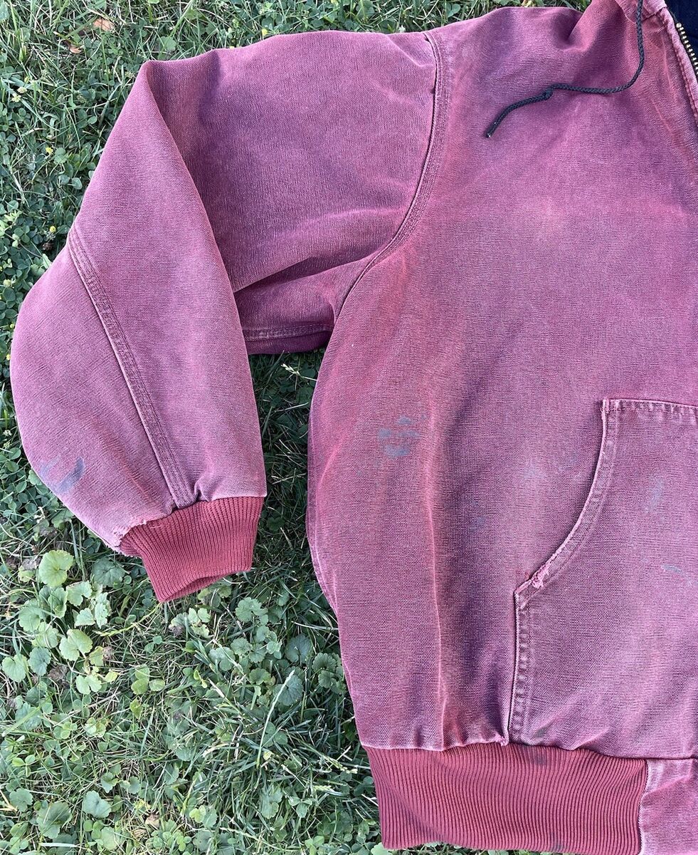Vintage 1999 Carhartt Jacket XL J68 Duck Full Zip Canvas Vintage 1999 Carhartt Jacket XL J68 Duck Full Zip Canvas