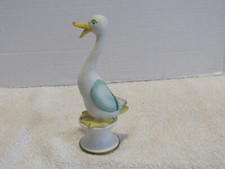 Vintage Hand Painted Ceramic Duck Figurine