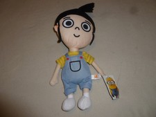 NEW WITH TAG MINIONS DESPICABLE ME AGNES GIRL PLUSH UNIVERSAL TOY FACTORY NWT >>