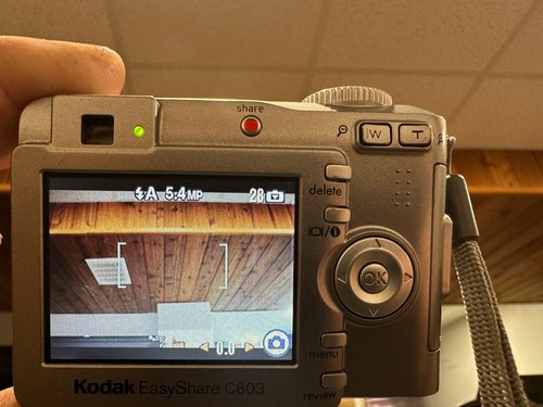 Kodak Digital Camera EasyShare C603 6.1 MP Silver Tested - Picture 4 of 8