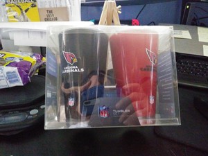 Arizona-Cardinals-2-pc-Tumbler-set-New