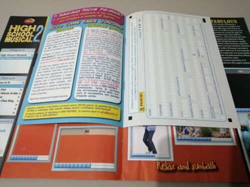 Album High school musical 2 Disney panini 2008 con 80 figurine + Lotto Rif. C14 - Imagen 11 de 22