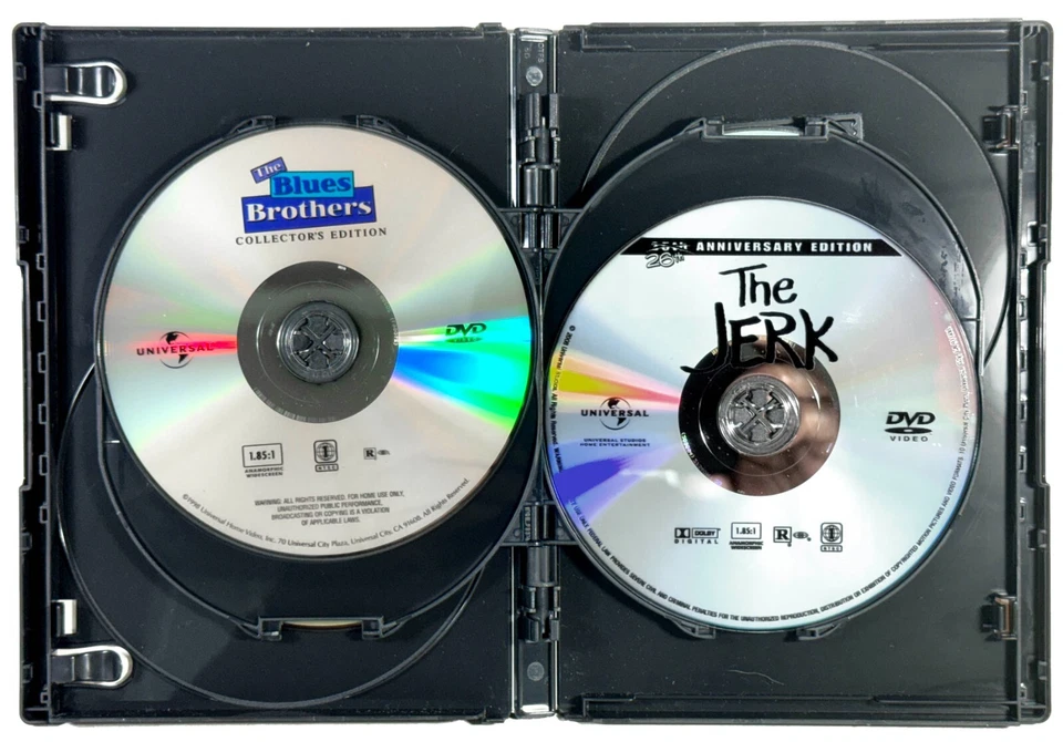 Car Wash/ Animal House/ The Jerk/ The Blues Brothers (4-Disc DVD, 1976-1980) - Image 4 of 4