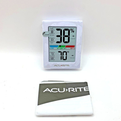 AcuRITE 01083m Indoor Temperature and Humidity Monitor Hygrometer