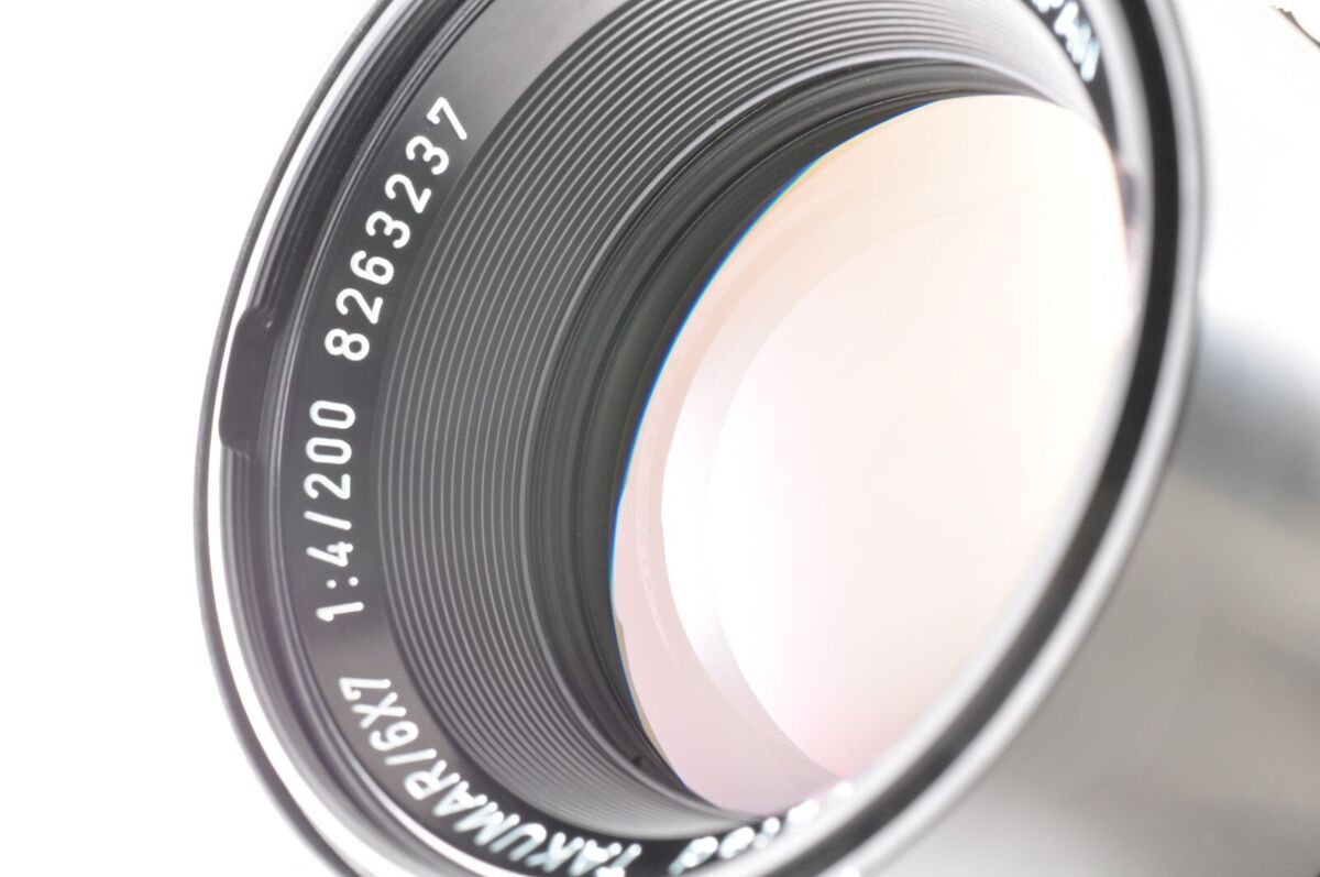 Pentax SMC Takumar 6x7 200mm f/4 Lens for 6x7 67 II Near Pentax SMC Takumar 6x7 200mm f/4 Lens for 6x7 67 II Near
