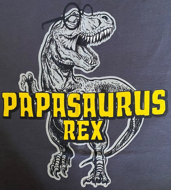 Papasaurus Rex Camicia dinosauro 2XL Papasaurus Rex Camicia dinosauro 2XL