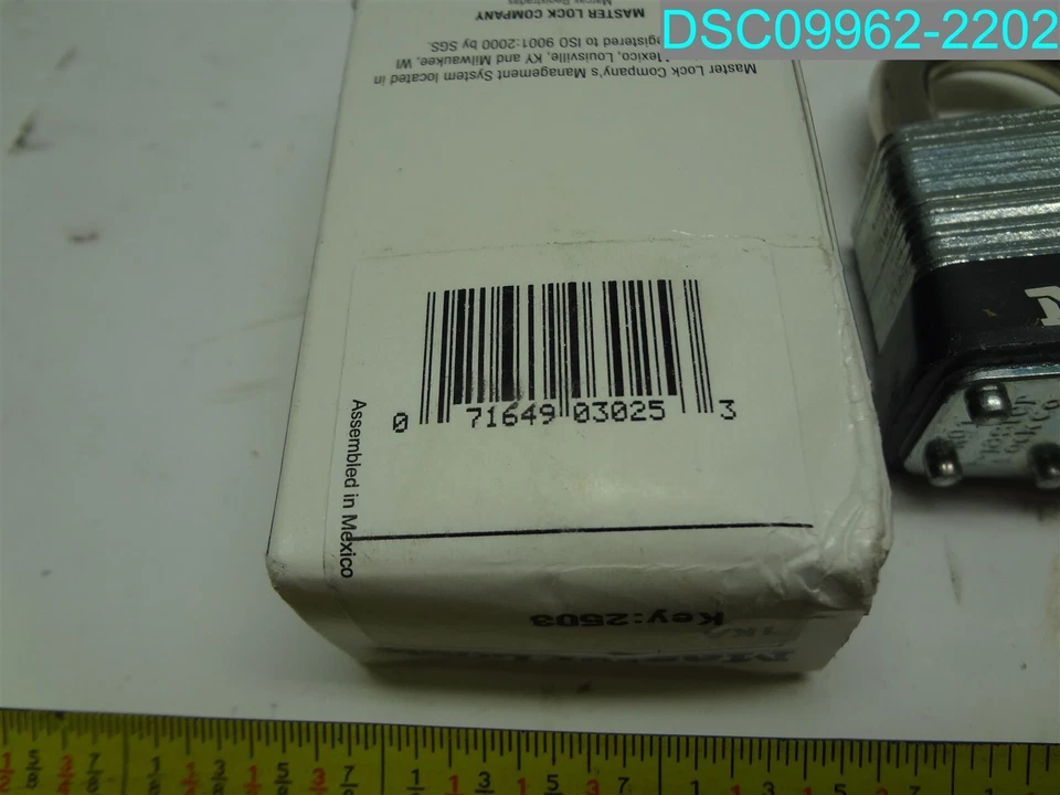 Padlock,No 1KA 2503 Master Lock Co 071649030253 - Image 3 of 4