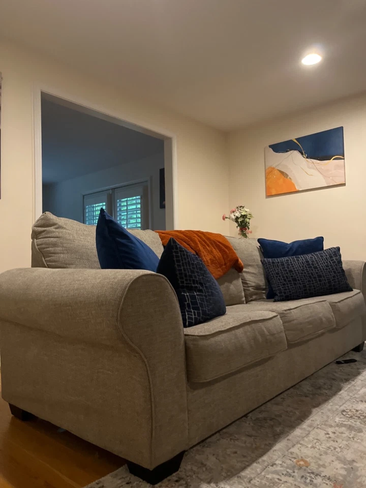 Gently Used Three Seater Couch  - Image 2 of 4