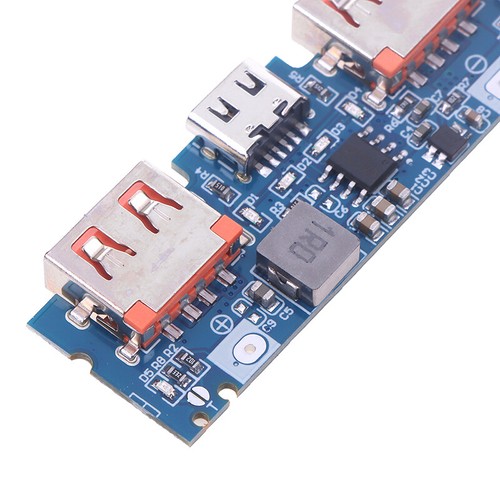 Chargeur de Batterie Dual USB 5V-Type-C Mobile Power Bank 18650 Module Booster - Photo 4/12