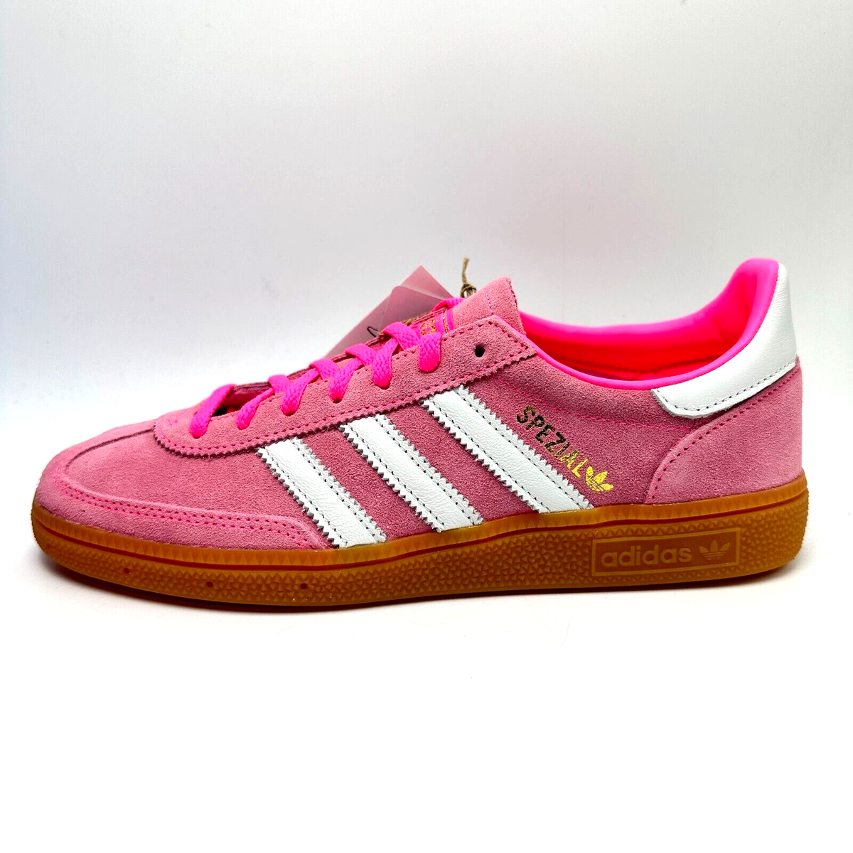 Adidas Handball Spezial Lucid Pink White (Women's) JI2654 sz