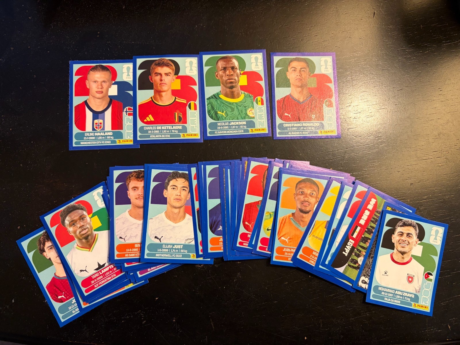 2026 Panini FIFA World Cup Soccer Sticker - Blue Borders