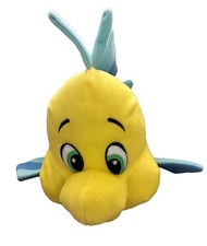 Disney The Little Mermaid Flounder The Yellow Fish 14 Plush Toy Princess Ariel