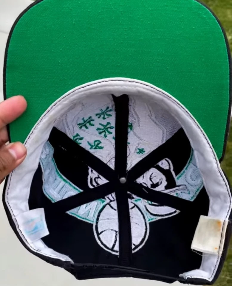Vintage Snapback Logo Boston Celtics NBA The Game - Image 3 of 3