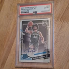Panini Donruss Optic Andre Jackson Jr. #293 Auto RC PSA 8