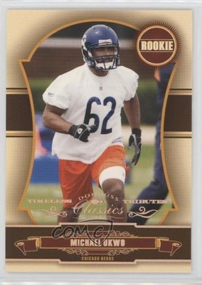 2007 Donruss Classics Timeless Tributes Bronze 18/100 Michael Okwo Rookie RC 2u3
