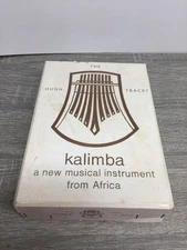 Hugh Tracey Kalimba 17 Note Treble Thumb Piano Instrument With Box Manual Orig