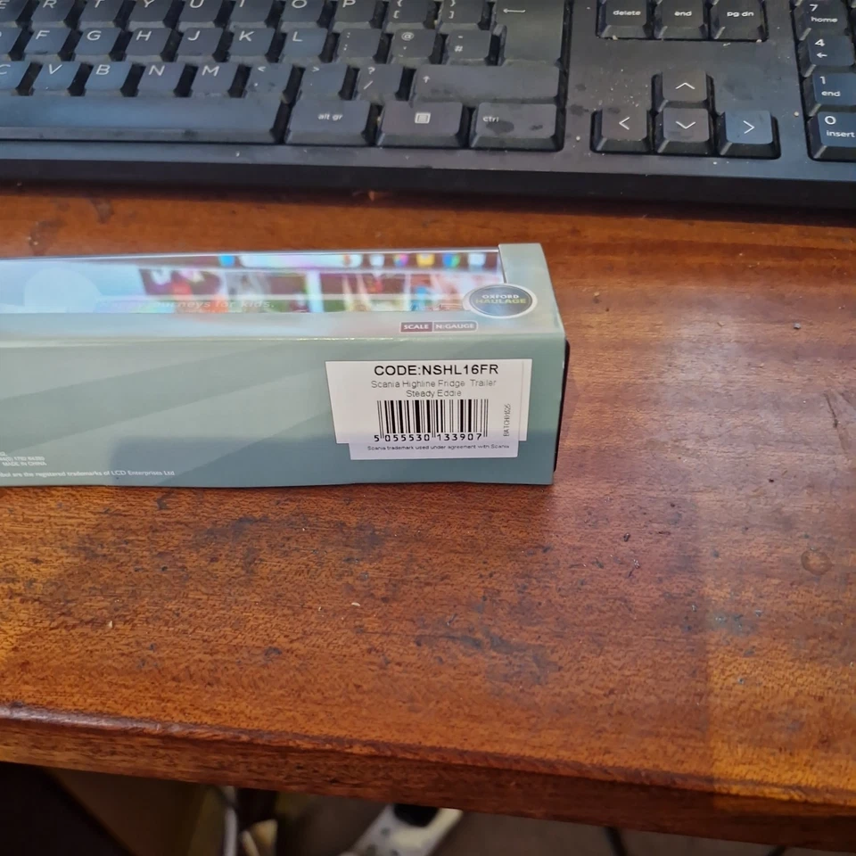 Oxford Diecast NSHL16FR Scania Highline Fridge Trailer Steady Eddie - Image 4 of 4