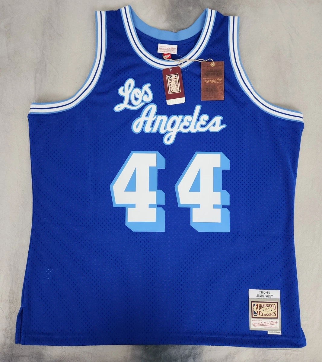 00s Mitchell & Ness レイカーズ ゲームシャツ West Mitchell & Ness Jerry West Los Angeles Lakers NBA Fan Apparel